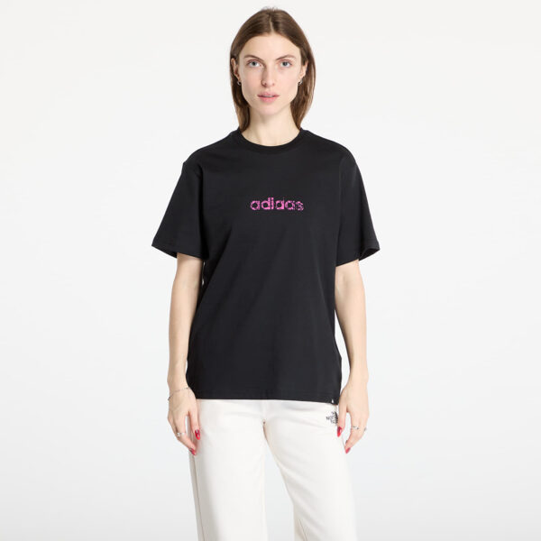 Póló adidas Camo Linear Graphic T-Shirt Black XS-alacsony-ár