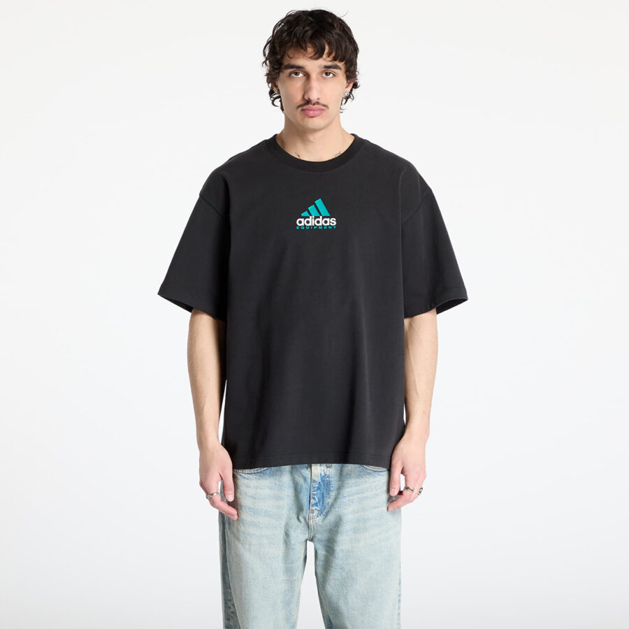 Póló adidas Equipment Tee Black/ Black S-alacsony-ár