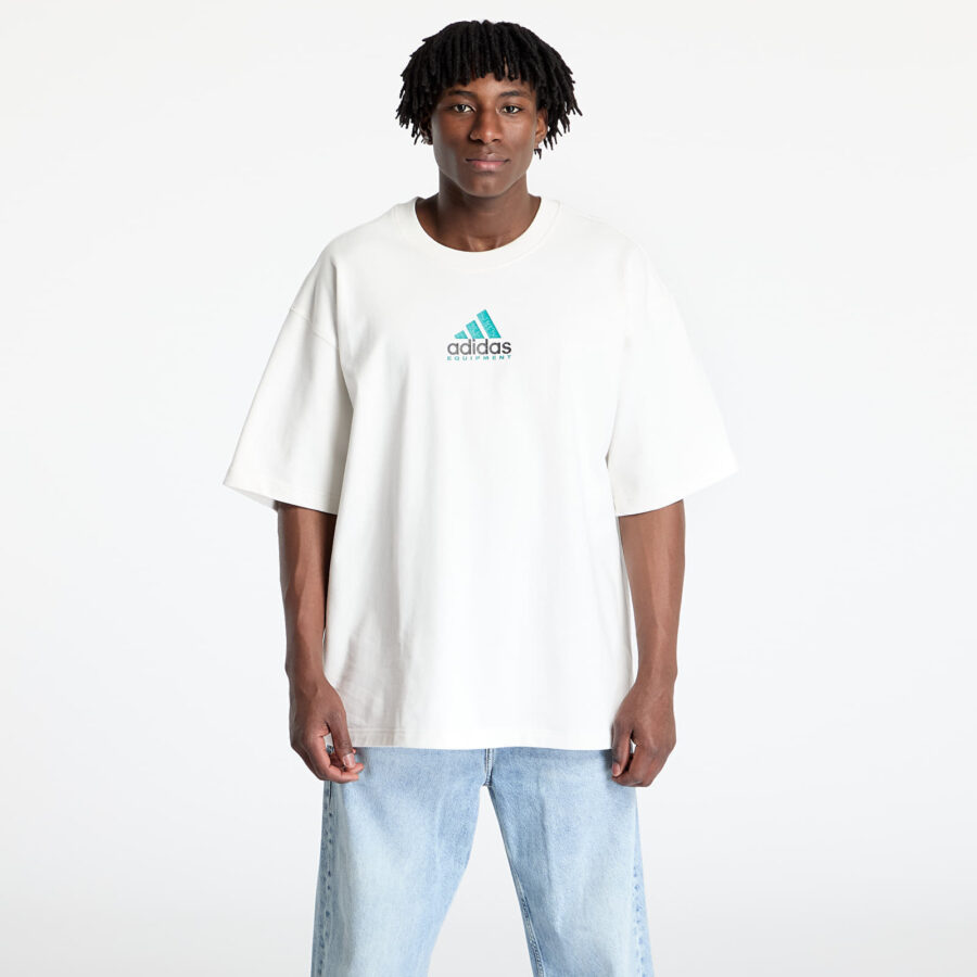 Póló adidas Equipment Tee White/ Cloud White M-alacsony-ár