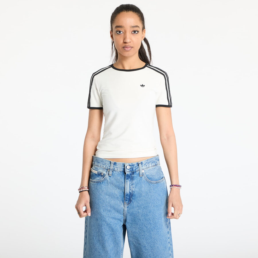 Póló adidas Originals 3 Stripes Cali Tee Off White L-alacsony-ár