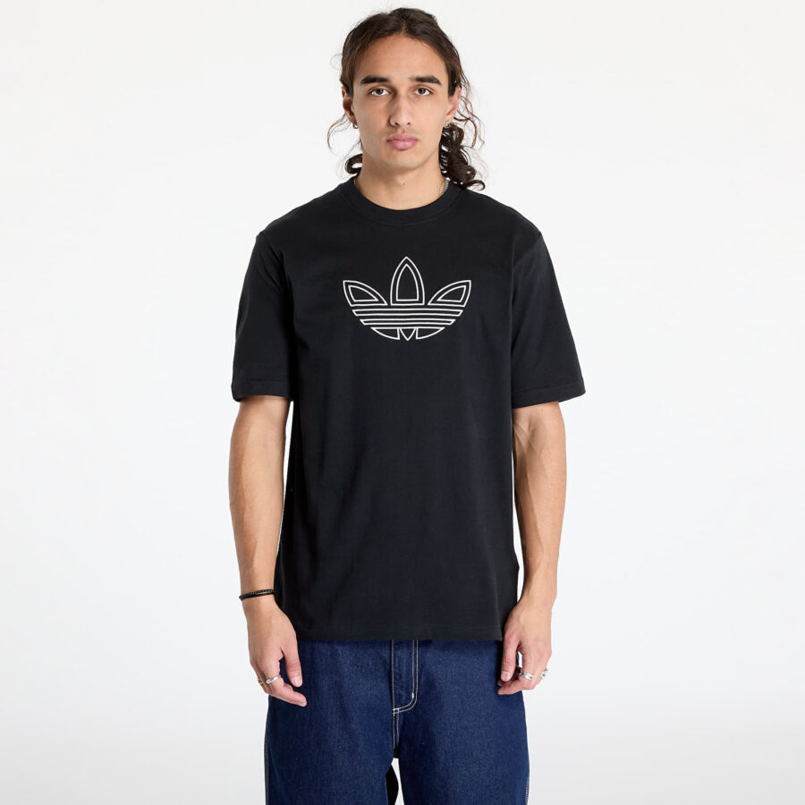 Póló adidas Outline Tee Black XL-alacsony-ár