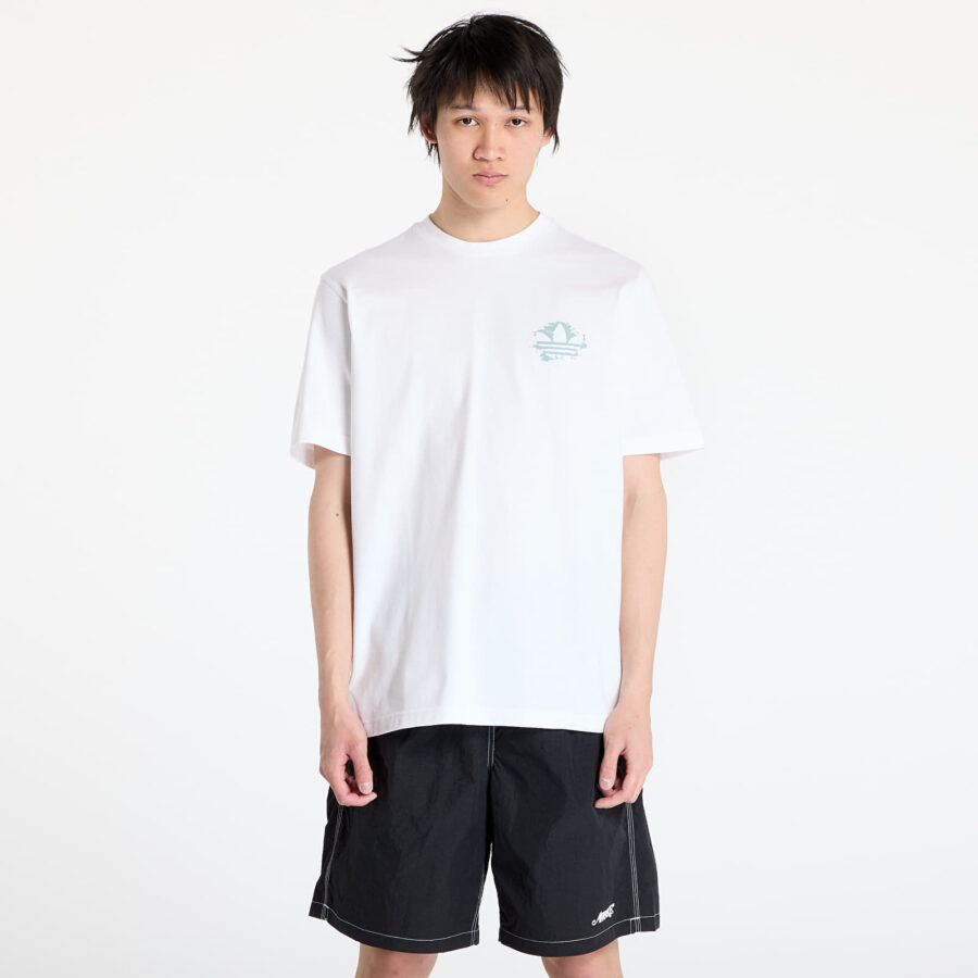 Póló adidas Resort Graphic Tee White/ White XL-alacsony-ár