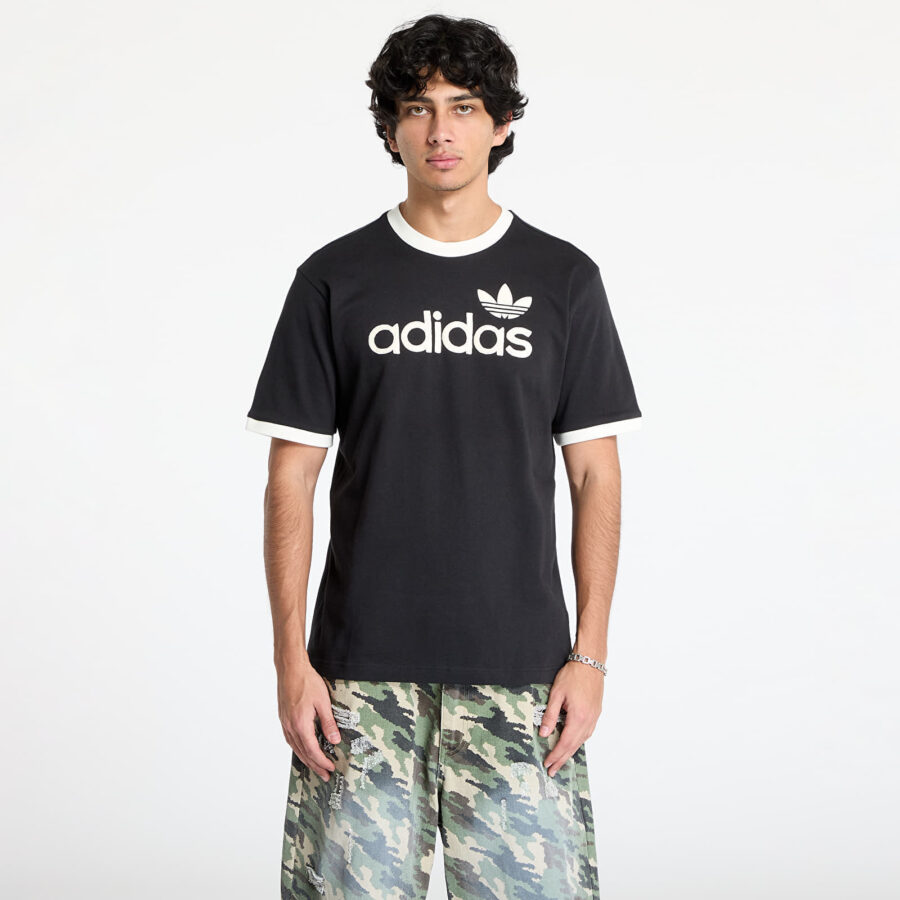 Póló adidas Simple Tee Black XL-alacsony-ár