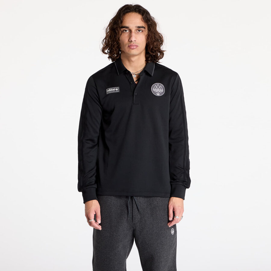 Póló adidas Spezial Polo T-Shirt Utility Black S-alacsony-ár