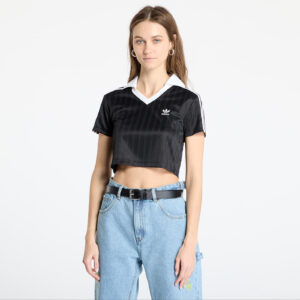 Póló adidas V-Neck Polo Black S-alacsony-ár
