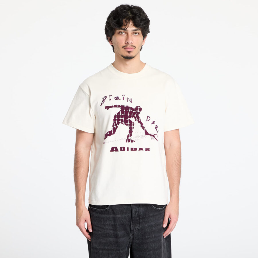 Póló adidas x Brain Dead Tee White/ Wonder White S-alacsony-ár