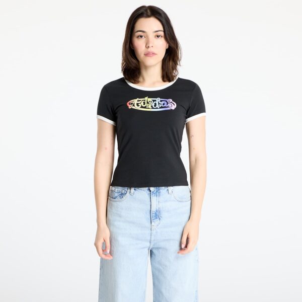 Póló adidas x Jeremy Scott Graphic Slim T-Shirt Black XS-alacsony-ár