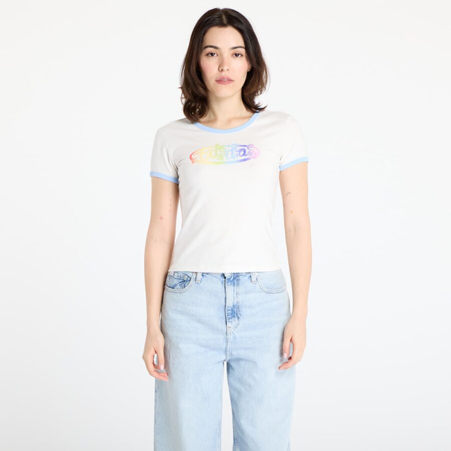Póló adidas x Jeremy Scott Graphic Slim T-Shirt Cloud White XS-alacsony-ár