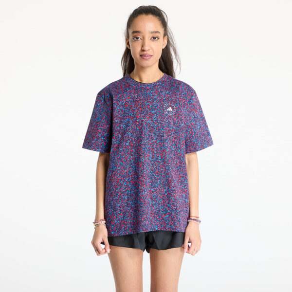 Póló adidas x Stella McCartney Printed Loose T-Shirt White/ White/ Active Red S-alacsony-ár