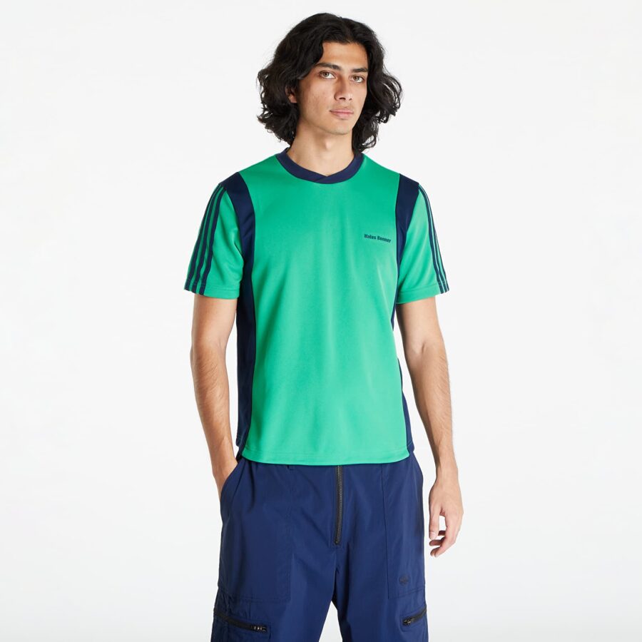 Póló adidas x Wales Bonner Fotbal Short Sleeve Tee Green L-alacsony-ár