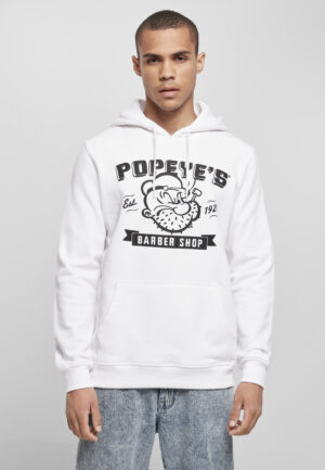 Popeye Barber Shop Hoody White Popeye Barber Shop Hoody White