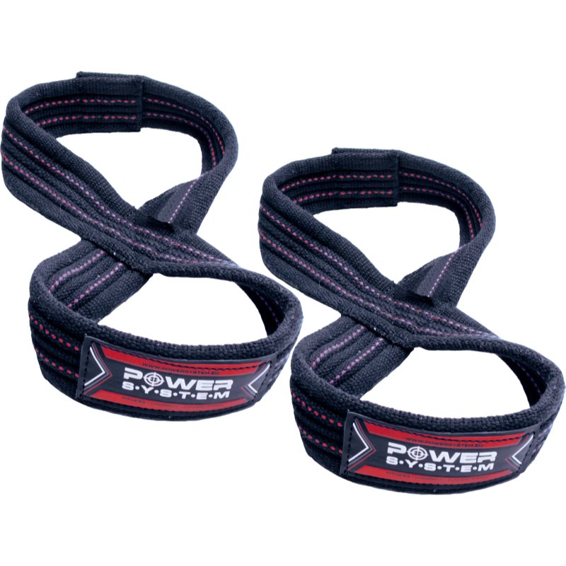 Power System Figure 8 Straps felhúzó heveder szín Red S/M 2 db-Ár