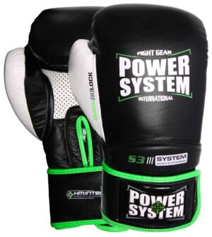Power System Impact Evo Boxing Gloves - Black 16oz Power System Impact Evo Boxing Gloves - Black 16oz