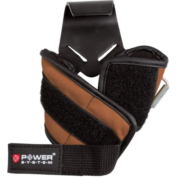 Power System Power Hooks súlyemelő kampók szín Brown L 1 db-Ár