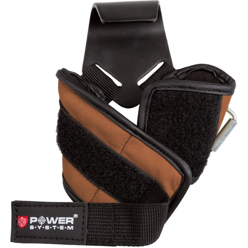 Power System Power Hooks súlyemelő kampók szín Brown L 1 db-Ár