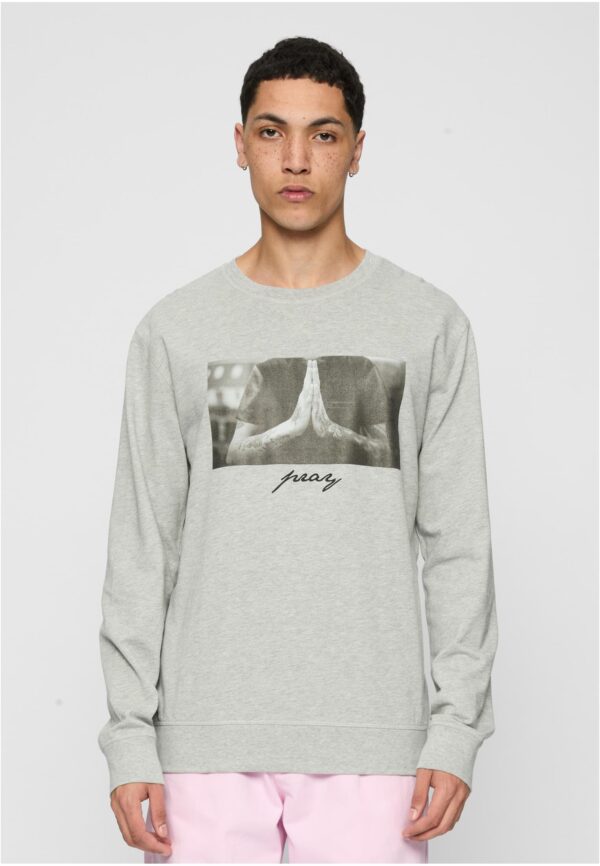Pray Crewneck Grey