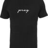 Pray EMB Tee Black