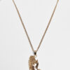 Pray Hands Necklace - Gold Color
