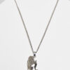 Pray Hands Necklace - Silver Color