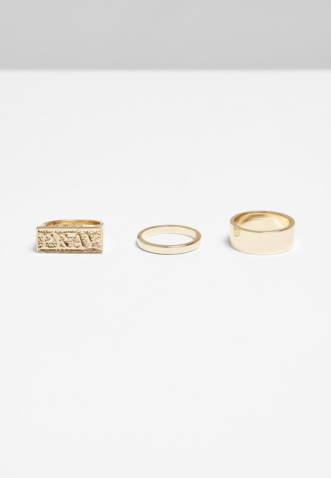Pray Ring Set - Gold Colors