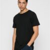 Pre-Pack Shaped Long Tee 2-Pack Black+White