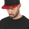 Premium 210 Fitted 2-Tone blk/red