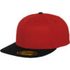Premium 210 Fitted 2-Tone red/blk
