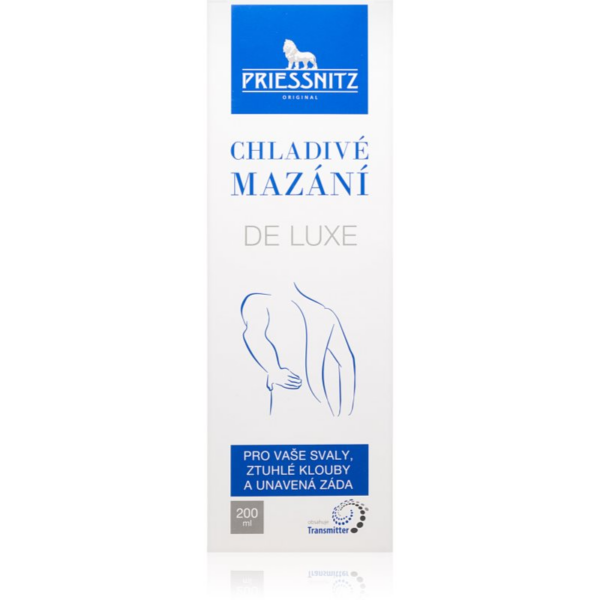 Priessnitz Cooling gel De Luxe hűsítő masszázs gél az izmokra és az izületekre 200 ml-Ár