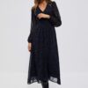 Printed midi dress