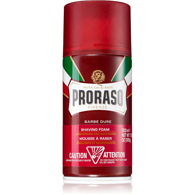 Proraso Red borotválkozási hab tápláló hatással 300 ml-Eredeti