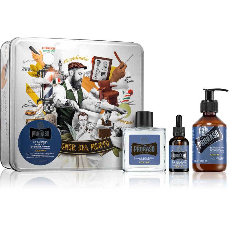 Proraso Set Beard Routine szett szakállra Azur Lime-Ár