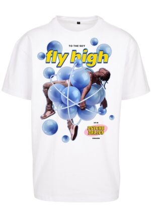 Psychadelic oversize t-shirt white Psychadelic oversize t-shirt white
