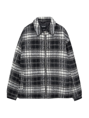 Pull&Bear Átmeneti dzseki  fekete / fehér-Ár