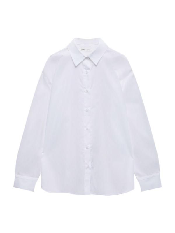 Pull&Bear Blúz  fehér-Hungary