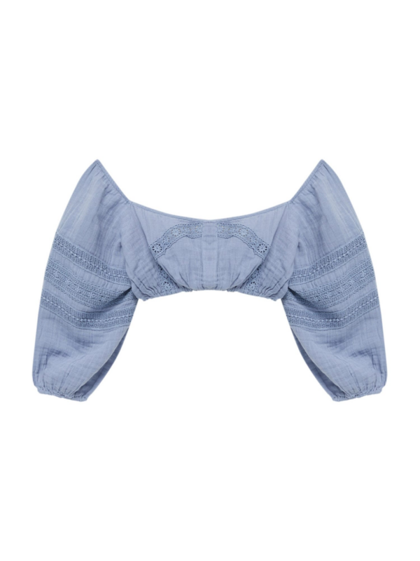 Pull&Bear Blúz  füstkék-Ár