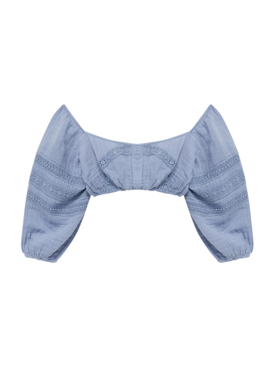 Pull&Bear Blúz  füstkék-Ár