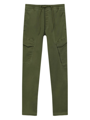 Pull&Bear Cargo nadrágok  khaki-Hungary