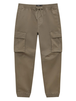 Pull&Bear Cargo nadrágok  khaki-Hungary