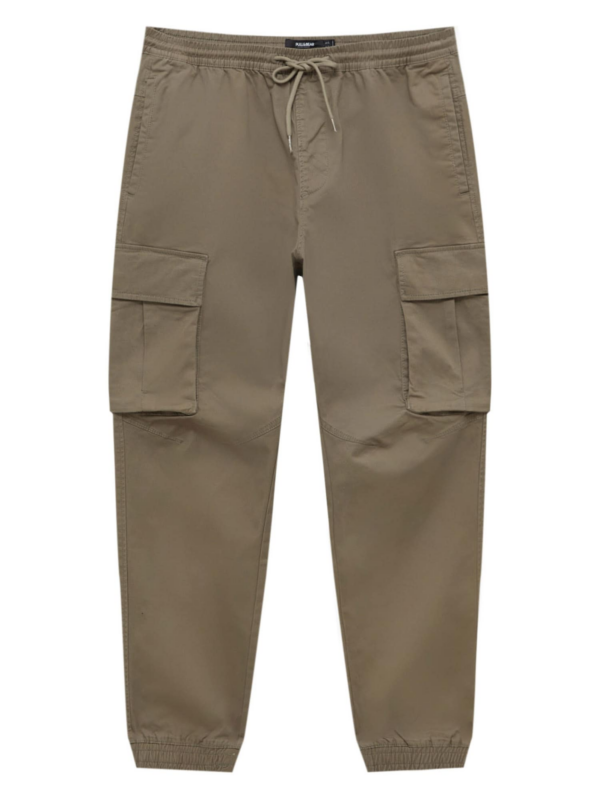 Pull&Bear Cargo nadrágok  khaki-Hungary