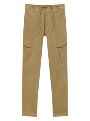 Pull&Bear Cargo nadrágok  sötét bézs-Hungary