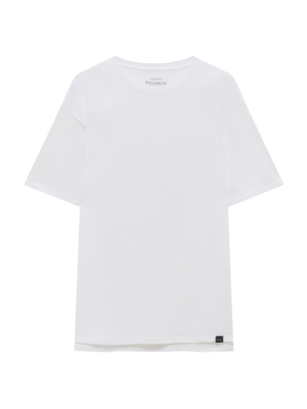 Pull&Bear Póló  fehér-Hungary