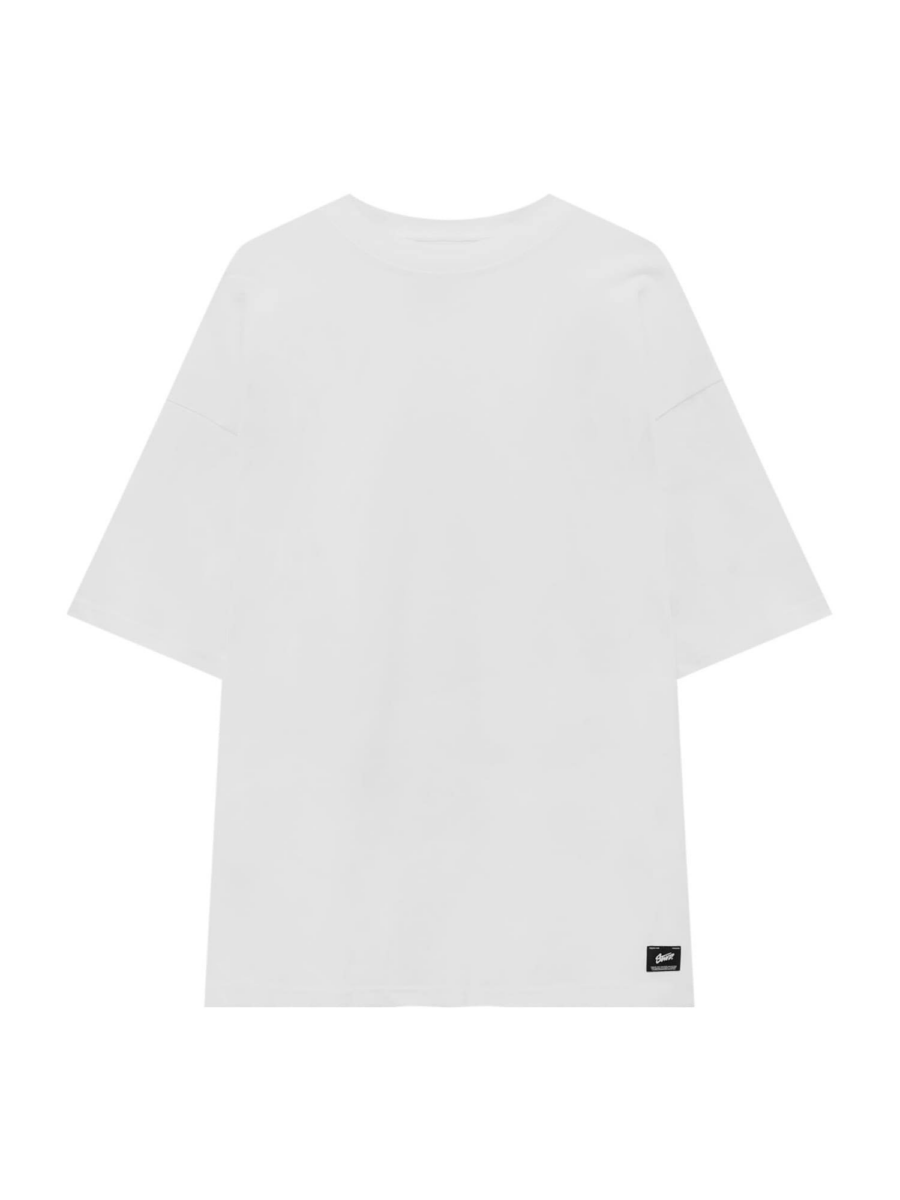 Pull&Bear Póló  fehér-Hungary