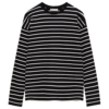 Pull&Bear Póló  fekete / fehér-Hungary