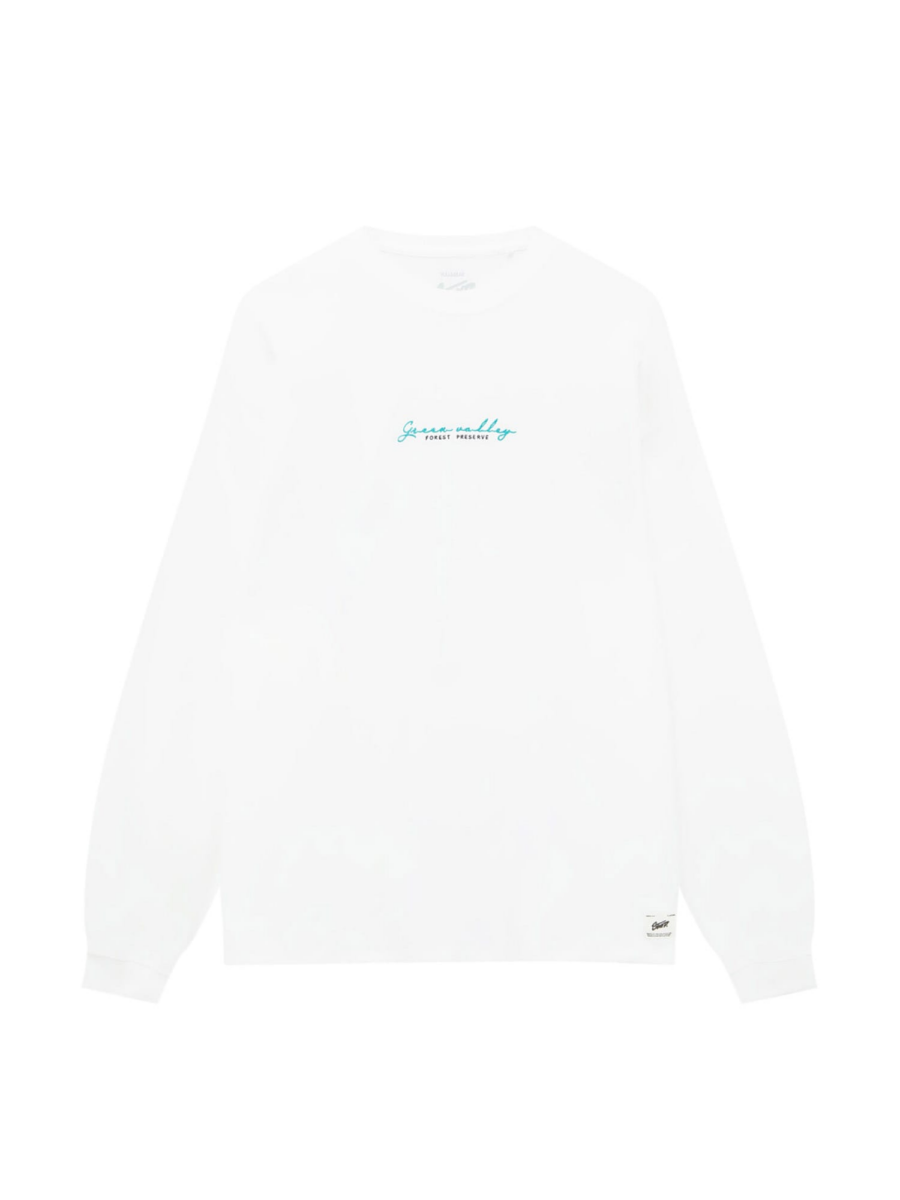 Pull&Bear Póló  világoskék / barna / fekete / fehér-Hungary