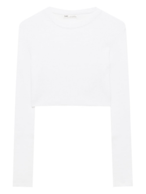 Pull&Bear Pulóver  fehér-Hungary