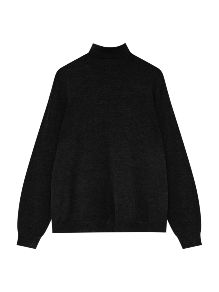 Pull&Bear Pulóver  fekete-Ár