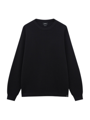 Pull&Bear Pulóver  fekete-Hungary