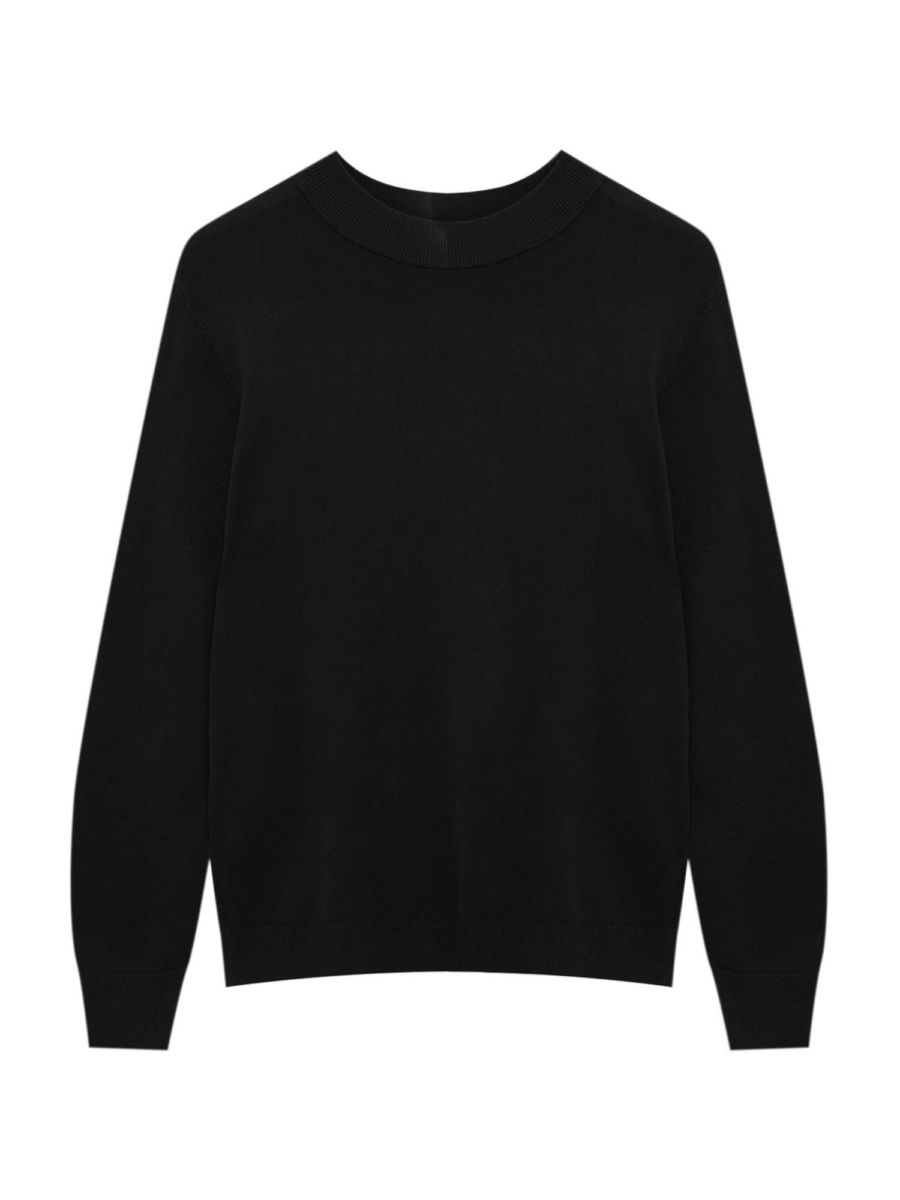 Pull&Bear Pulóver  fekete-Hungary
