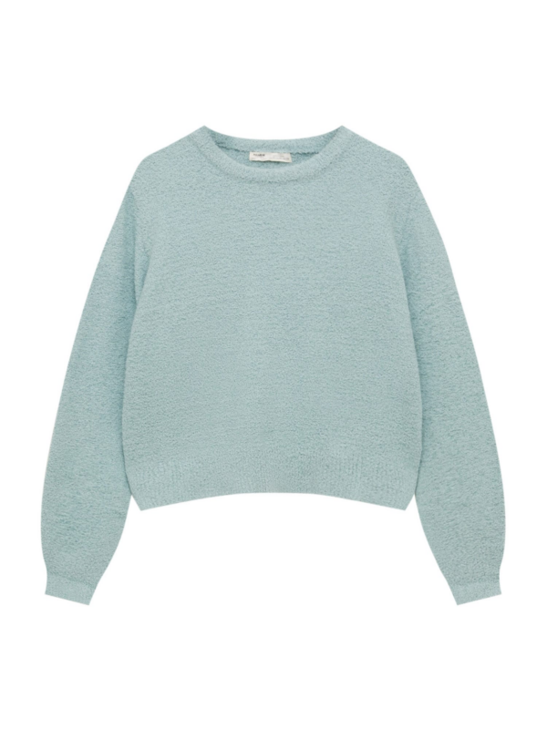 Pull&Bear Pulóver  menta-Hungary
