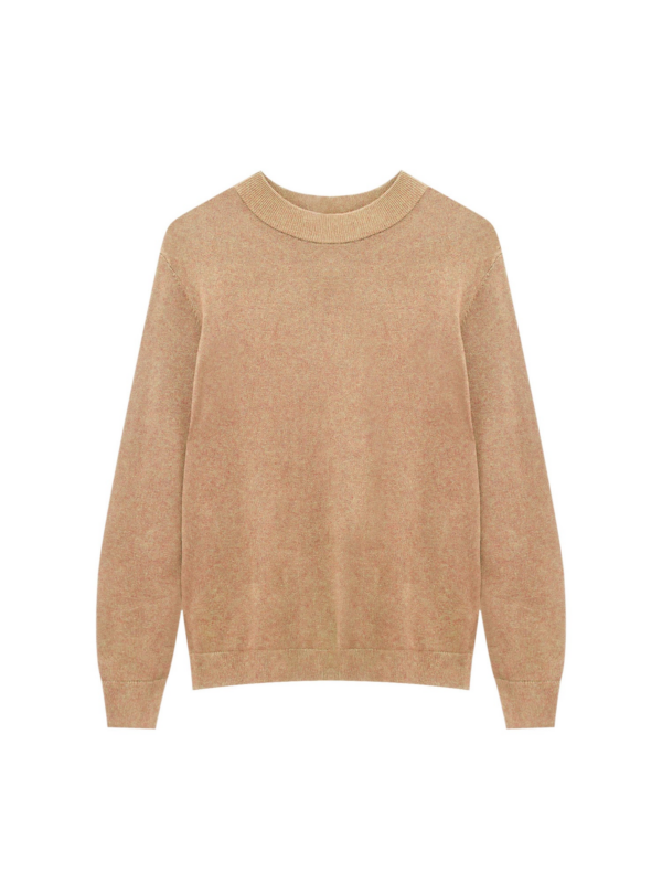 Pull&Bear Pulóver  mokka-Hungary